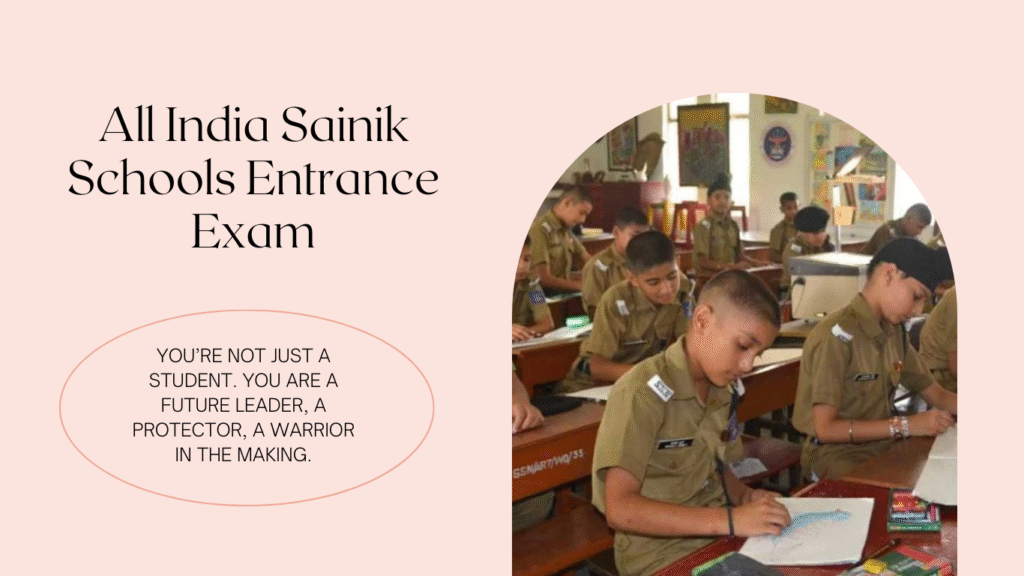 All India Sainik Schools Entrance